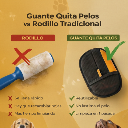 PetNova - Guante Antipelos 2X1